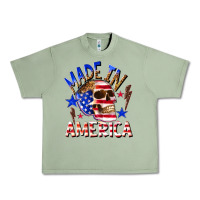 Oil Green made in america Urban Heavy Tee - texasbilliewilder
