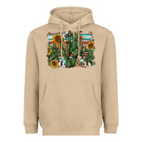 Mushroom serape sunflowers cactus Heavyweight Hoodie - AdoDesignShop