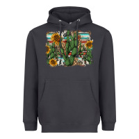 Smoke serape sunflowers cactus Heavyweight Hoodie - AdoDesignShop