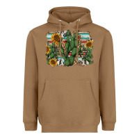 Toasted Coconut serape sunflowers cactus Heavyweight Hoodie - AdoDesignShop