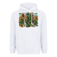 White serape sunflowers cactus Heavyweight Hoodie - AdoDesignShop