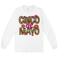 White cinco de mayo Long Sleeve Tee - CTS Tumbler Store