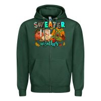 Sports Green pumpkın Spıce Zipper Hoodie - AdoDesignShop