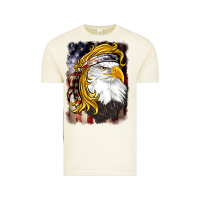 Vintage Arctic american mullet   eagle Vintage Tee - BarkalooDesign