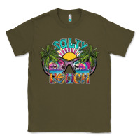 Army Green salty beach Classic Tee - SublimationCraftShop