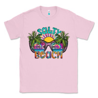 Bubblegum Pink salty beach Classic Tee - SublimationCraftShop