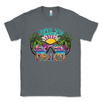 Charcoal Heather salty beach Classic Tee - SublimationCraftShop