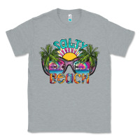 Heather Grey salty beach Classic Tee - SublimationCraftShop