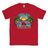 Red salty beach Classic Tee - SublimationCraftShop