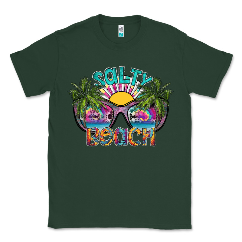 Salty Beach Classic Tee by SublimationCraftShop | Teevron