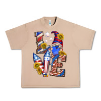 Burro love 4th of july with gnome Urban Heavy Tee - texasbilliewilder