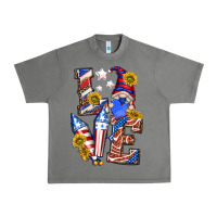 Tornado love 4th of july with gnome Urban Heavy Tee - texasbilliewilder