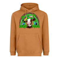 Meerkat st patricks cow rainbow Heavyweight Hoodie - Artiststas