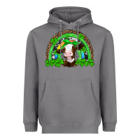 Storm st patricks cow rainbow Heavyweight Hoodie - Artiststas