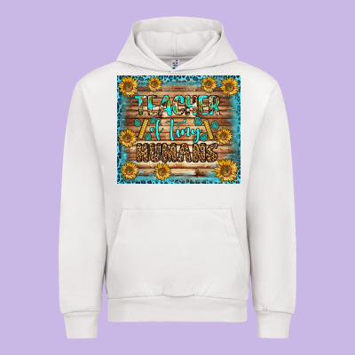 Teacher Of Tiny Humans Tumbler Urban Hoodie Designed By Bundleandbundleshop