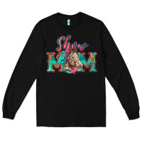 Black show mom horse Long Sleeve Tee - Zillion Design Studio