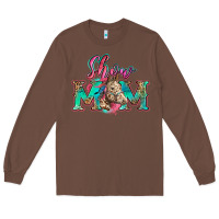 Chestnut show mom horse Long Sleeve Tee - Zillion Design Studio