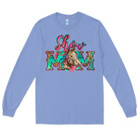 Colony Blue show mom horse Long Sleeve Tee - Zillion Design Studio