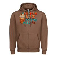Chestnut pumpkin spice living my best life Zipper Hoodie - AdoDesignShop