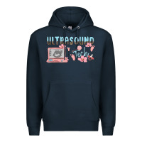 Navy ultrasound tech Premium Hoodie - MaliasSmallBusiness
