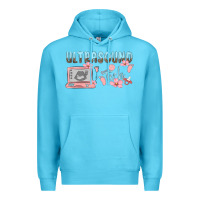 Ocean Blue ultrasound tech Premium Hoodie - MaliasSmallBusiness
