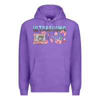 Purple ultrasound tech Premium Hoodie - MaliasSmallBusiness