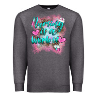 Charcoal Heather nursing is a work of Premium Sweatshirt - BarkalooDesign