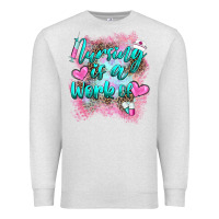 Oatmeal Heather nursing is a work of Premium Sweatshirt - BarkalooDesign