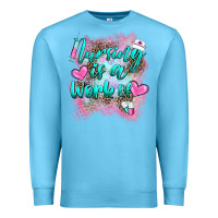 Ocean Blue nursing is a work of Premium Sweatshirt - BarkalooDesign