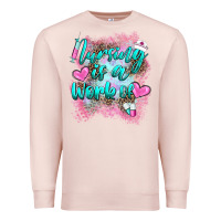 Pale Pink nursing is a work of Premium Sweatshirt - BarkalooDesign