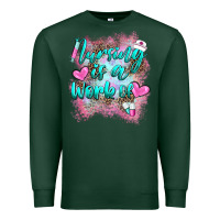 Sports Green nursing is a work of Premium Sweatshirt - BarkalooDesign