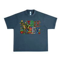Midnight Navy tree rex coffee drink Urban Heavy Tee - Zillion Design Studio