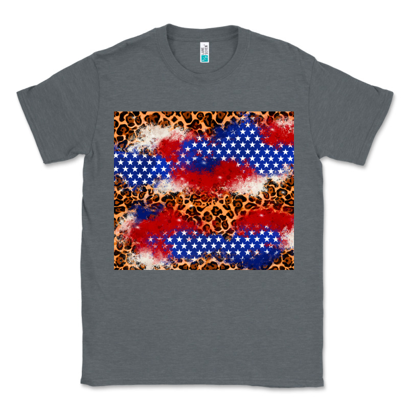 4th Of July Usa Flag Leopard 20oz Tumbler Classic Tee by Neo Western | Teevron