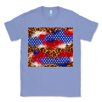 Colony Blue 4th of July USA flag leopard 20oz tumbler Classic Tee - Neo Western