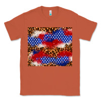Copper 4th of July USA flag leopard 20oz tumbler Classic Tee - Neo Western