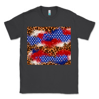 Smoke 4th of July USA flag leopard 20oz tumbler Classic Tee - Neo Western