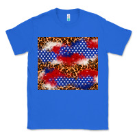 True Royal 4th of July USA flag leopard 20oz tumbler Classic Tee - Neo Western
