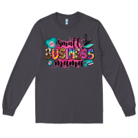 Smoke small business mama Long Sleeve Tee - Zillion Design Studio