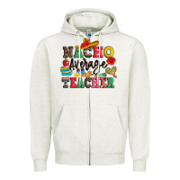 Nacho Average Teacher Zipper Hoodie | Teevron
