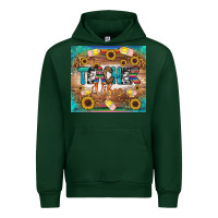 Forest Green teacher vibes tumbler Urban Hoodie - BundleAndBundleShop