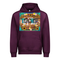 Mauve Wine teacher vibes tumbler Urban Hoodie - BundleAndBundleShop