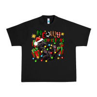 Black meowy christmas Urban Heavy Tee - Zillion Design Studio