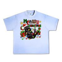 Grape Ice meowy christmas Urban Heavy Tee - Zillion Design Studio