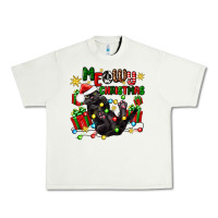 Pistachio meowy christmas Urban Heavy Tee - Zillion Design Studio