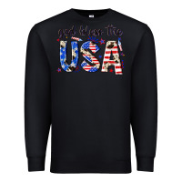 Black god bless the usa Premium Sweatshirt - NancyCooperArtShop