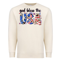 Sandshell god bless the usa Premium Sweatshirt - NancyCooperArtShop
