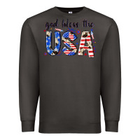 Smoke god bless the usa Premium Sweatshirt - NancyCooperArtShop