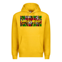 Lemon santa's helper with gifts Premium Hoodie - AdoDesignShop