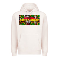 Pale Pink santa's helper with gifts Premium Hoodie - AdoDesignShop