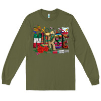 Army Green cinco de mayo nurse Long Sleeve Tee - CTS Tumbler Store